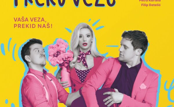plakat za predstavu prekid preko veze